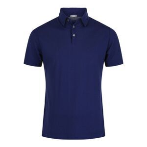 Slowear Zanone Ice Cotton Slim-Fit Polo Blue Mens